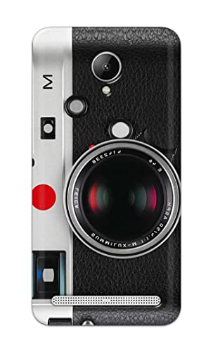 Image of Printed Hard Back Cover Case for Lenovo C2 k10a40 Back Cover (Vintage Camera) -1302