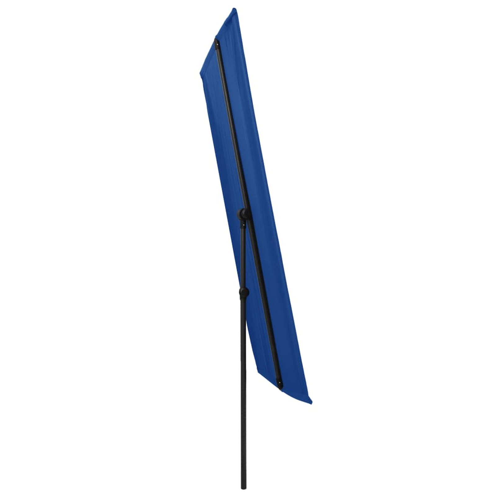 Gecheer Ombrellone,Parasole,da Esterno,Azzurro,Palo in Alluminio,Pieghevole,Portatile,200x150 cm,Ombrellone da Spiaggia,Ombrellone da Mare,per Terrazzo,da Patio,da Piscina,Ombrellone da Sole