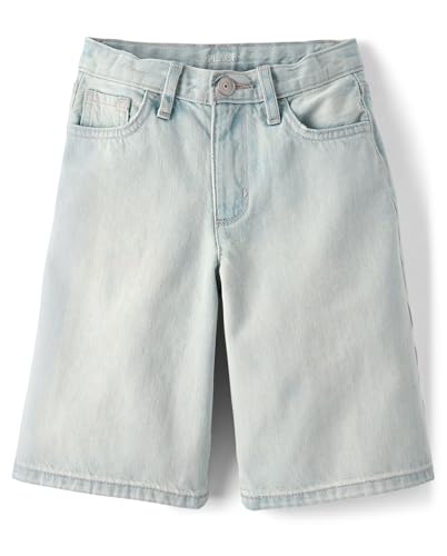 Image of The Children's Place Girls' Denim Bermuda Shorts