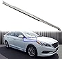 munirater Right Front Fender Chrome Garnish Molding Trim Replacement for 2015 2016 2017 Hyundai Sonata 87772-C1000