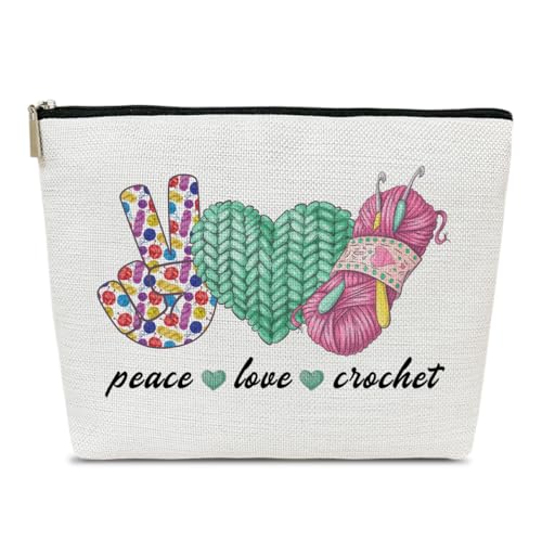 Ythuil Crochet Gifts Makeup Bag, Knitting Gifts...
