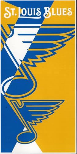Northwest St. Louis Blues 30 x 60 inch Beach Towel Puzzle Design