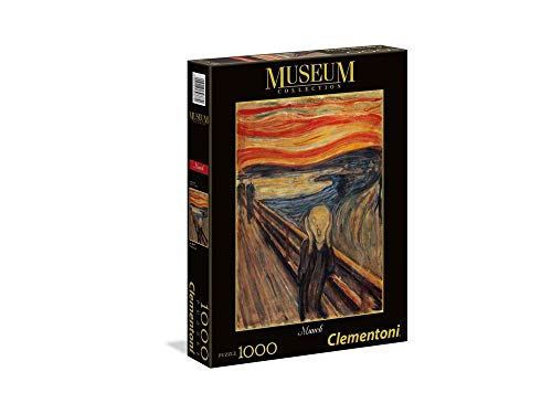 CLEMENTONI Munch - L'Urlo - 1000 pièces - Museum Collection