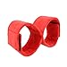 Healifty Esposas para Adultos Esposas para Cama Esposas de Felpa para Piernas Restricciones para Muñeca Y Tobillo Restricciones para Cama para Pareja (Rojo)