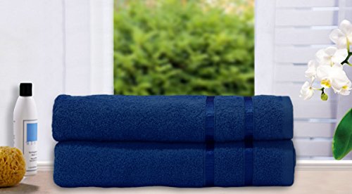 Image of Story@Home Cotton Towel Set of 6 | Hand Towel | Bath Towels | Navy Blue | 100% Cotton Soft Towel | Bath Towels for Men, Women & Kids | 450 GSM | Gym Towel | Perfect for Everyday Use