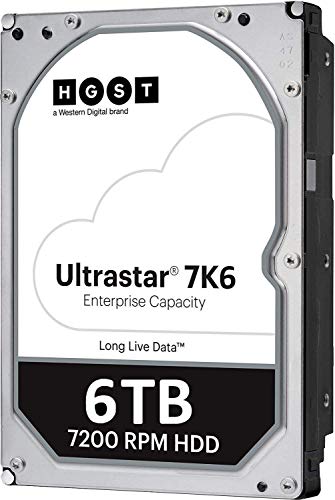 HGST, a Western Digital Company ULTRASTAR 7K6000 | HUS726060AL5210 | 0F22791 | 6000GB 7200RPM SAS 512E ULTRA ISE 128MB Cache 3.5-Inch Internal Bare or OEM Hard Drives