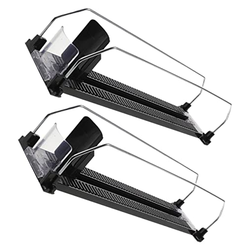 HOODANCOS 2pcs Automatic Beverage Glide Pusher Dispenser for Supermarkets and Vending Machines and Drink Organizer Easy Installation for Home Refrigerators