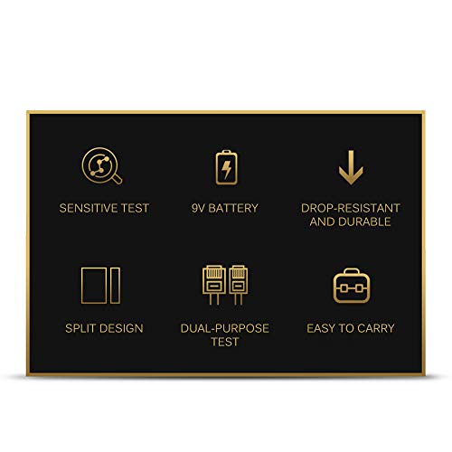 Tester cavo LAN Professionale Rj45 Rj11 tester