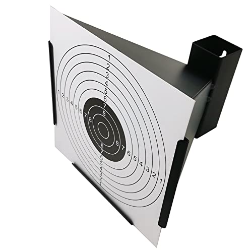 Atflbox Airsoft Target Trap with 20 PCS Paper Target Bullet Catcher Shooting Target for BB Gun,Rifle