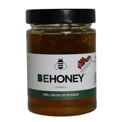 Miel Cruda de Bosque con PANAL 400G DESCUBRE el lujo de lo natural BEHONEY