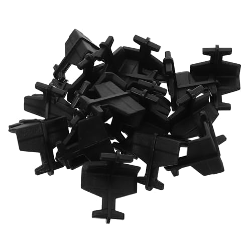 LIGIGWASH 50 Conectores en L para Estanterías de 4x4 Cm, Soportes Metálicos Resistentes para Estantes de Almacén y Oficina, Accesorios Duraderos para Organización y Montaje