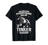 Das Outfit ist ideal für Reiterin und Pferde. Aber Dressurreiten wollen doch nur Spaß und Humor mit Pferdehalter. Witziges Design mit: Das sind keine Pferdehaare das ist Tinker Glitzer.