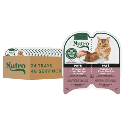 Image of Nutro Perfect Portions Pate Wet Cat Food, Chicken & Liver, 2.6 oz, 24 ct