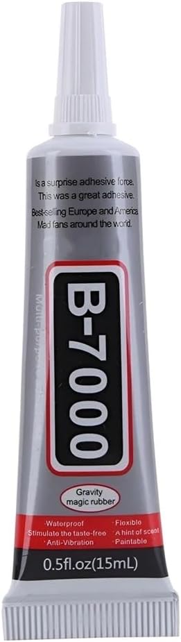 B7000 Glue Super Glue Transparent Paste Adhesive Multi-Function Repair Glues Suitable for Phone Jewelry Glass Wood Metal Fabric 15ML
