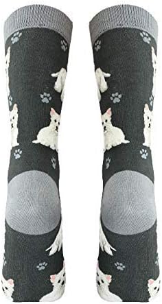 Miniatura 5 de Calcetines para amantes de las mascotas, divertidos, para todas las estaciones, talla única, para mujeres y hombres, regalos de gatos y perros,