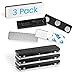 ExcelMark 3 Name Badge Magnets - Magnetic Name Tag Holders with 3 Premium Strength Neodymium Magnets