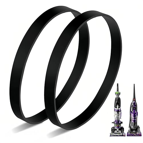 Image of JEDELEOS Replacement Belts for Bissell Model 2252 2253 2254 22543 2255 2256 2258 2259 2260 2316 1309 1790 1792 1793 1413 2739 Powerlifter and CleanView Swivel Rewind Pet Vacuum (Pack of 2)