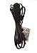 12-feet 16/2 Household Extension Cord with Thumb Wheel On/Off Switch Brown