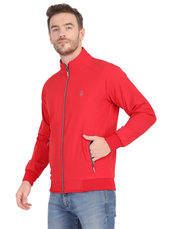 Image of Blueficus Winter Jackets For Men || Men's Solid Wind Cheater Jacket With Zipper || Casual And Sports Jacket