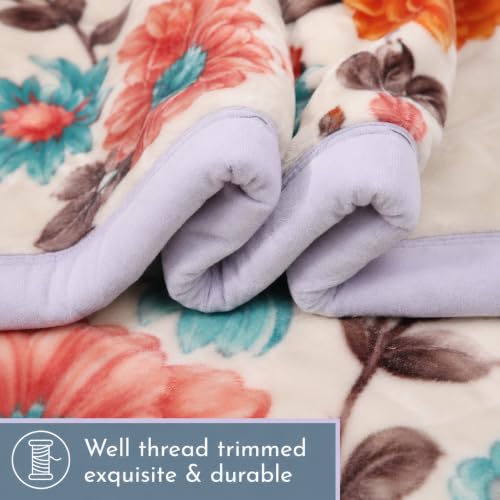 Image of Signature Special Limited Edition Super Soft Double Layered Blanket - 1100 GSM Winter Luxury - Reversible, Ultra Warm & Plush - King & Single Bed (Powder Blue, Double)