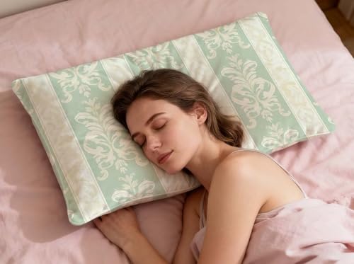 Housse de Coussin Vert Sauge 60x80cm : Solution Confort Canapé