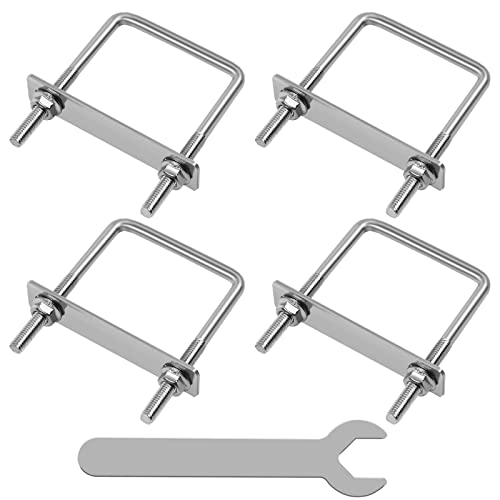 Trendecor Bügelschrauben Set - 4x M10 150mm Mit 80mm Innenabstand Edelstahl