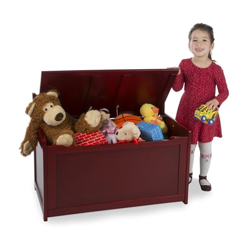 Melissa & Doug Wooden Toy Chest - Espresso - Image 4