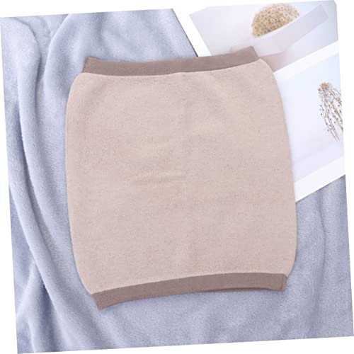 Faja lumbar de lana cálida talla L color camel miniatura 6