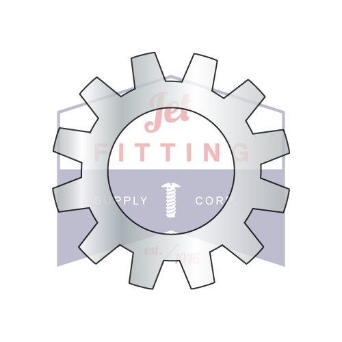 M5 External Tooth Lock Washers | Steel | Zinc | DIN6797 (Quantity: 7000)