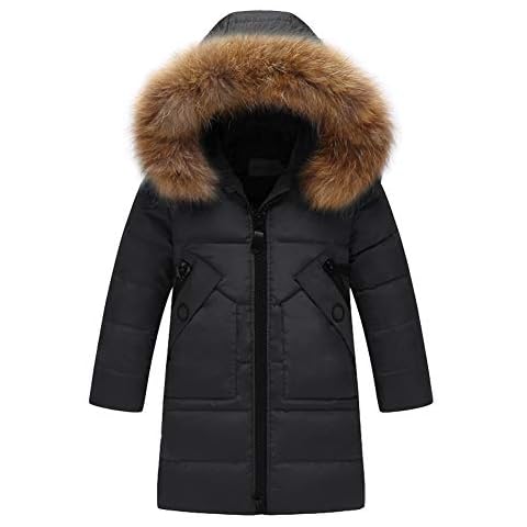Amur Leopard Winterjacke Mädchen Skijacke Kinder Wintermantel Cover