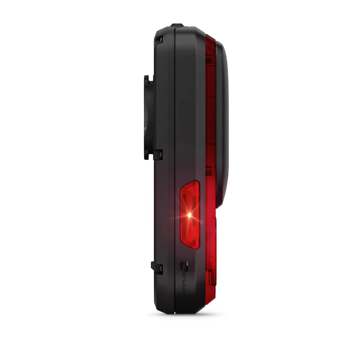 SIMPLETEK - Radar trasero de bicicleta luz LED integrada aviso vehículos IPx7 | Radar trasero bicicleta, luz de freno ciclismo, seguridad vial, sensor de vehículos, conexión inalámbrica, recargable