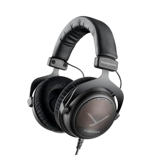 beyerdynamic TYGR 300 R Kopfhörer, offener Gaming-Kopfhörer, kabelgebunden, schwarz, geeignet für PS4 Konsole, PC, Xbox, Nintendo und Mac … …