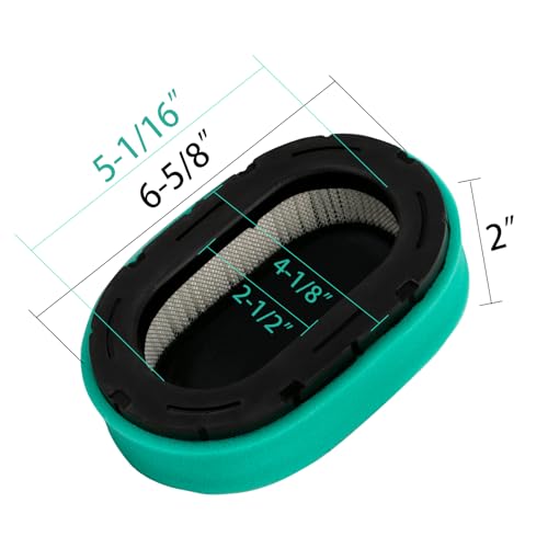 Ceukius 32 083 09-S/32 883 09-S1 Air Filter with 2405013 Fuel Filter, Fits Kohler KT610 KT620 KT715 KT725 KT730 KT735 KT740 KT745 Engine Cub Cadet XT1 XT2 Lawn Mower - Thumbnail 2