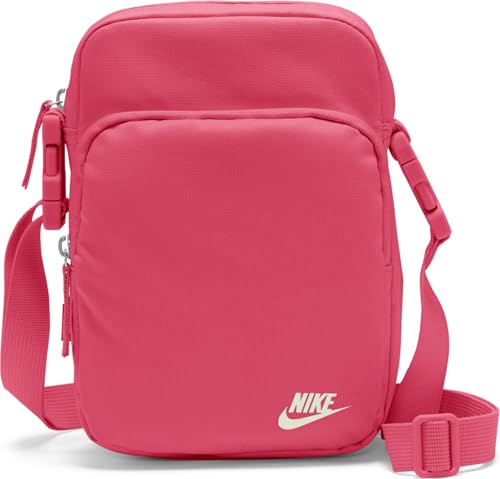Nike Heritage Crossbody, Bolso Cruzado Unisex Adulto, Aster Pink/Aster Pink/Sail, Talla única