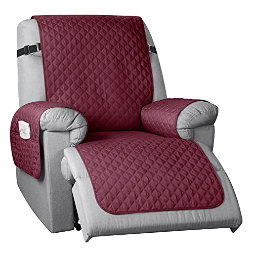 Image of Taococo Recliner Chair Cover Protector Washable (Red)