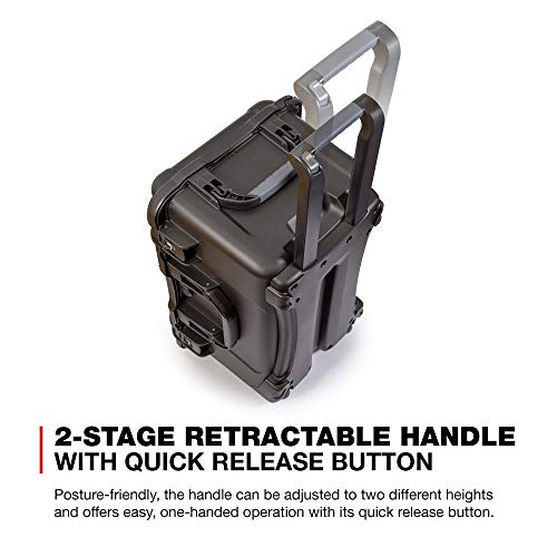 Nanuk 938 Waterproof Hard Case With Wheels And Foam Insert - Black #TOP1