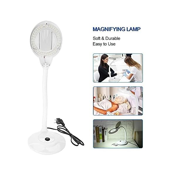 Kosoree 3X Illuminate Desktop Magnifying Lamp Tattoo Medical Reading Beauty LED Device - Image 7