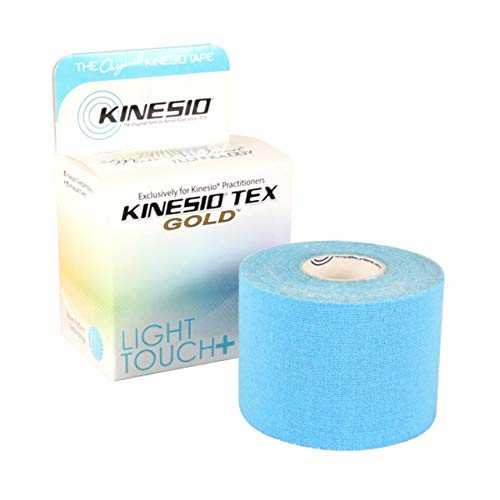Kinesio Tex Gold Light Touch Cinta de kinesiología: 2 in x 16.4 ft. (Azul Pastel)