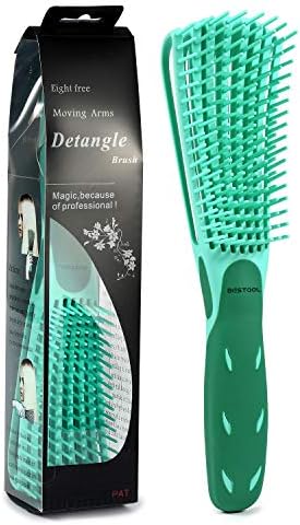 BESTOOL Hair Brush-Detangler Nylon Bristles Brush Vented Blow Dryer Curly Massage Hair Brush for Men Women Kids-Easy Cleaning Brush