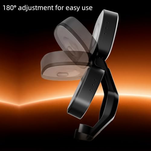 Image of Fill Light for Insta360 Luna Ultra Camera - 180 Adjustable, Type-C Rechargeable, Plug-and-Play, Foldable Design for Enhanced Skin Tone in Professional Photos