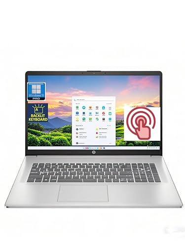 HP Laptop 17.3" HD+ Touchscreen Intel Core i7-7 150U 64GB RAM 2TB SSD miniatura 1