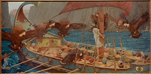 Tableau sur toile Consulting par John William Waterhouse affiche d'art