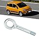 Abschleppöse,Auto-Außenanhänger-Abschlepphakenring 7774731 Ersatz für Bravo Brava C-HRoma Doblo I Panda Ii Punto Stilo Idea Multipla