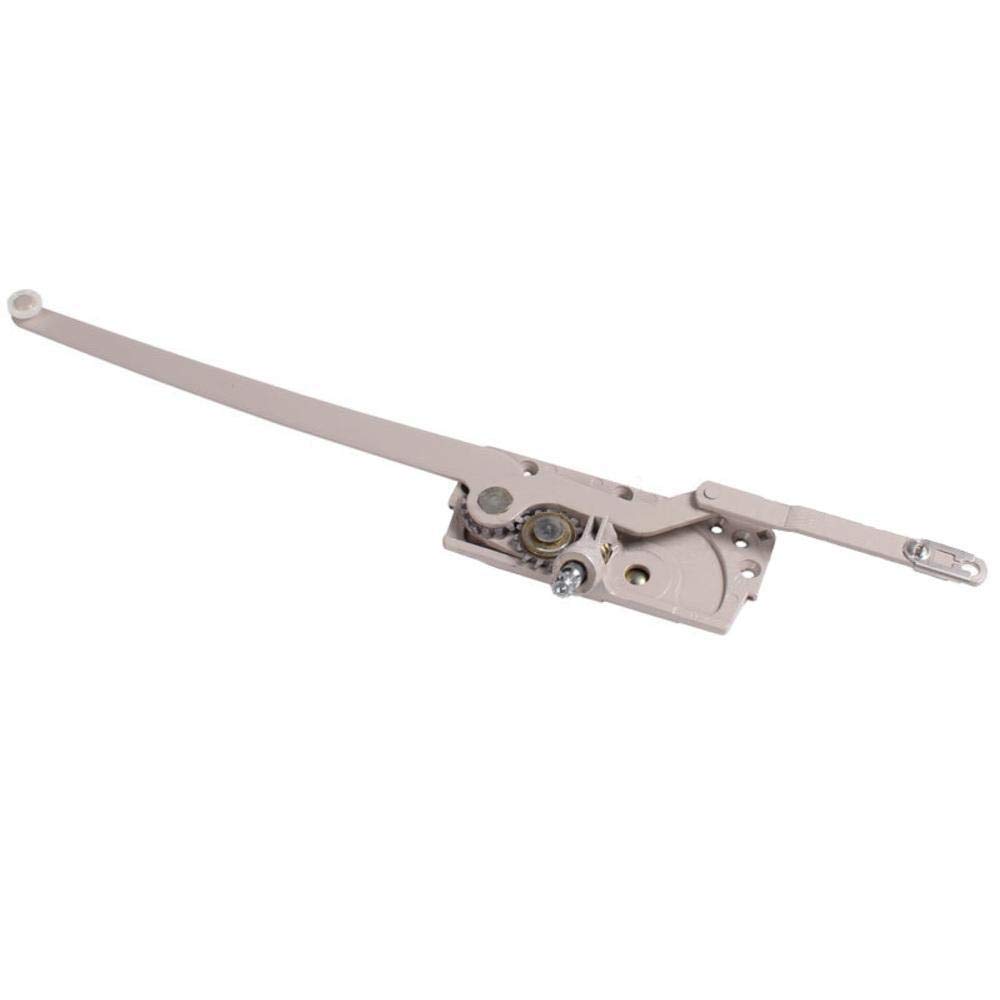 Truth Hardware Entrygard Dual Arm Casement Window Operator with Offset Up 4-7/16" Link Arm - Left Hand