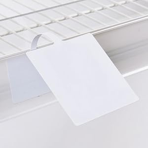 Generisch Regalwobbler Blanko eckig 75 x 75 mm