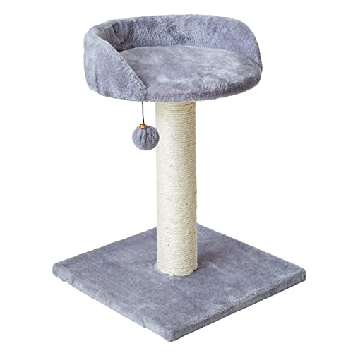 Two by Two Minneapolis - Gray Scratching Post Cat Furniture - 20.5 in. Tall
