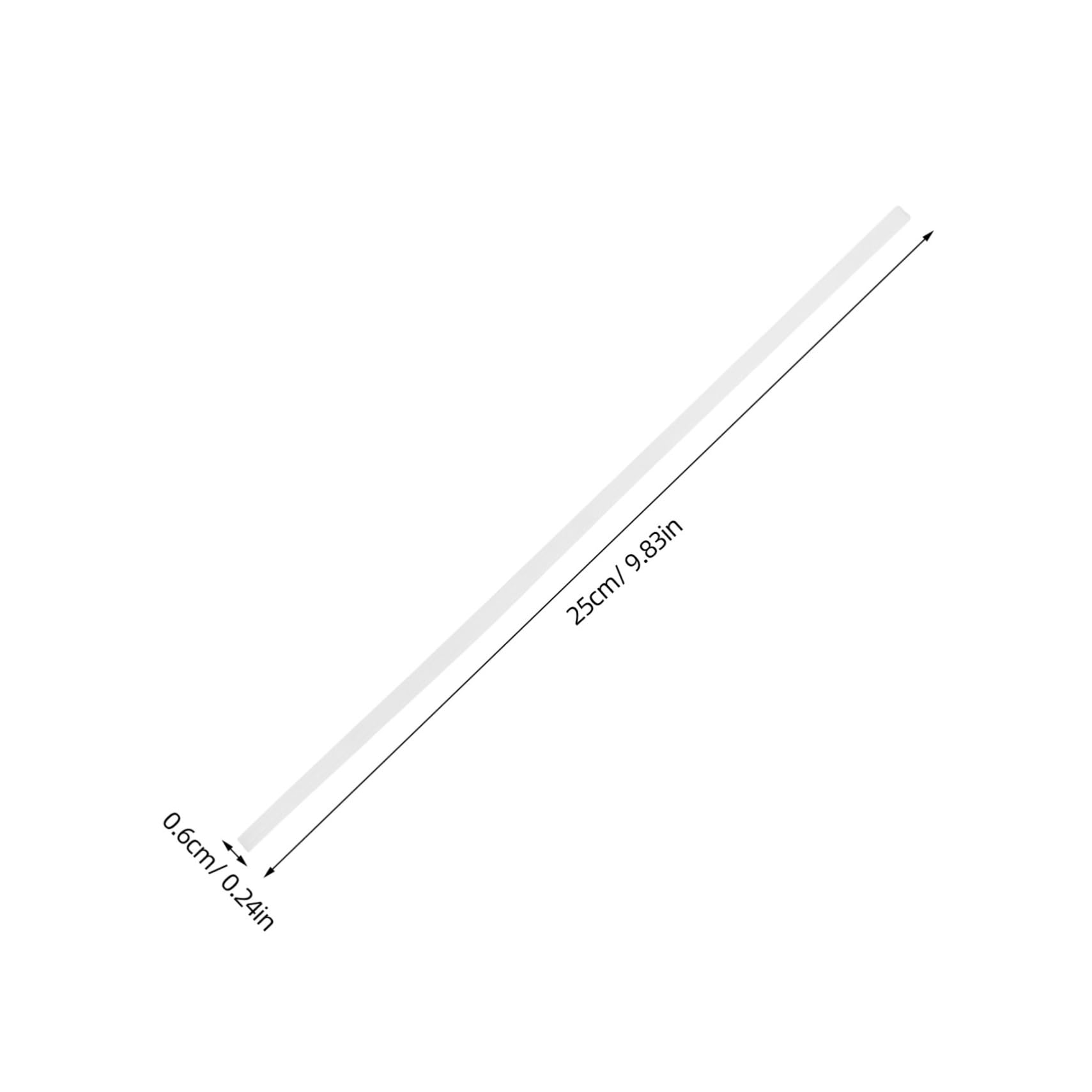 PRETYZOOM Car Bumper Welder Rods Replacement 20cm Pp Welding Sticks and Reliable Repair