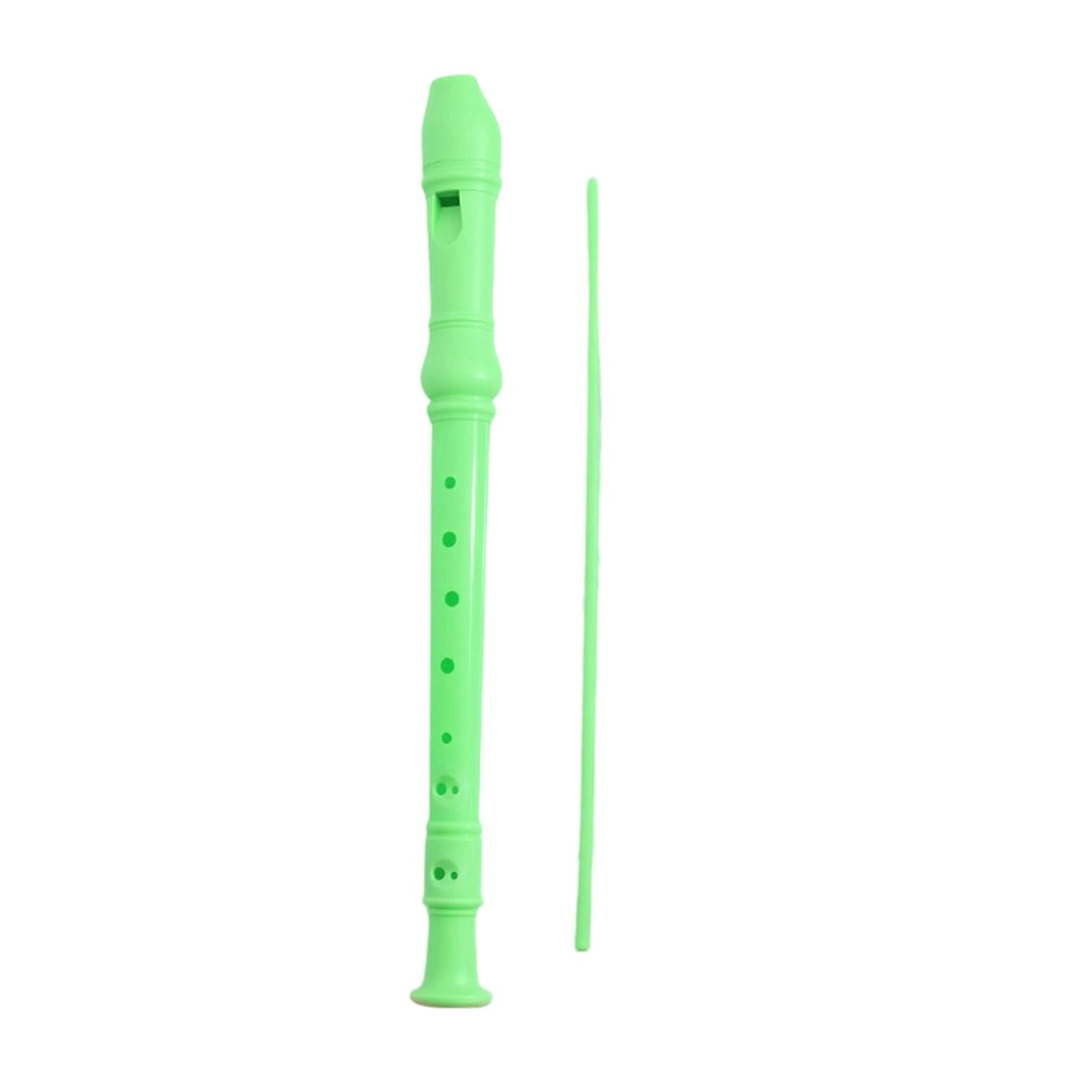 Flauta Dulce Profesional Flauta Dulce De 8 Agujeros De Tono Alto Diseñada Para Principiantes Y Adultos(Apple green)