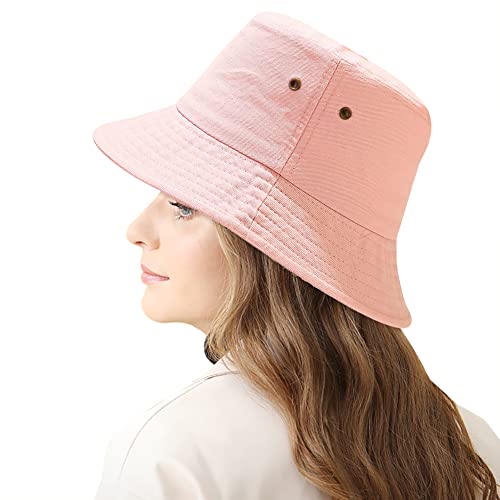 Image of Unisex Bucket Hat Summer UPF 50+ Sun Protection Outdoor Beach Fishing Travel Hiking Hat