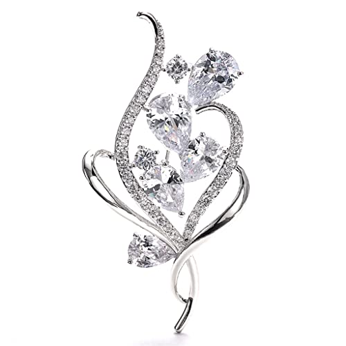 Broche d'ambiance fine accessoire poétique pour veste et manteau